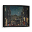 Ciudad de noche en óleo | Cuadro decorativo de Canvas Lab