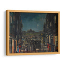 Ciudad de noche en óleo | Cuadro decorativo de Canvas Lab