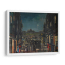 Ciudad de noche en óleo | Cuadro decorativo de Canvas Lab