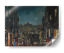Ciudad de noche en óleo | Cuadro decorativo de Canvas Lab