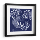 Índigo Carpa Katagami I - Vision Studio | Cuadro decorativo de Canvas Lab