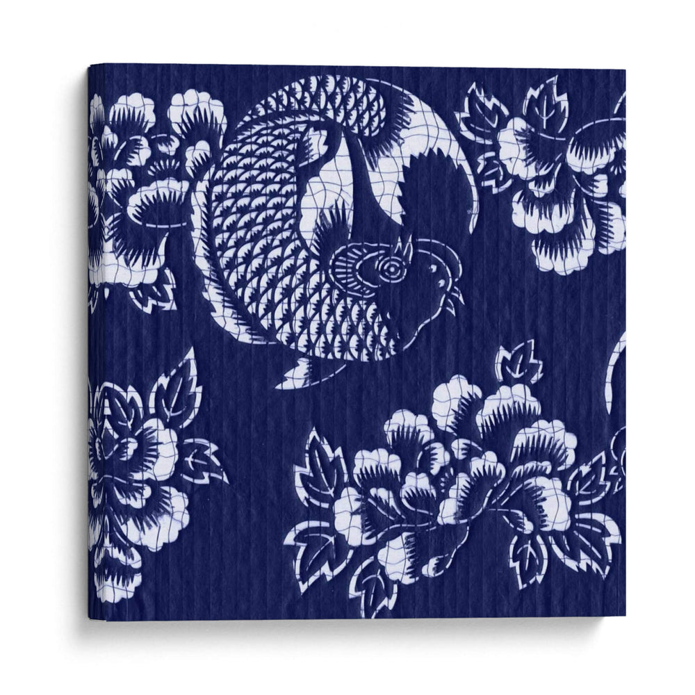 Índigo Carpa Katagami Ii - Vision Studio | Cuadro decorativo de Canvas Lab