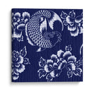 Índigo Carpa Katagami Ii - Vision Studio | Cuadro decorativo de Canvas Lab