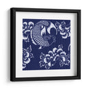 Índigo Carpa Katagami Ii - Vision Studio | Cuadro decorativo de Canvas Lab