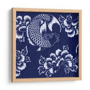 Índigo Carpa Katagami Ii - Vision Studio | Cuadro decorativo de Canvas Lab