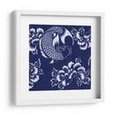 Índigo Carpa Katagami Ii - Vision Studio | Cuadro decorativo de Canvas Lab