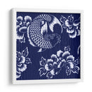 Índigo Carpa Katagami Ii - Vision Studio | Cuadro decorativo de Canvas Lab