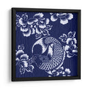 Índigo Carpa Katagami Iii - Vision Studio | Cuadro decorativo de Canvas Lab