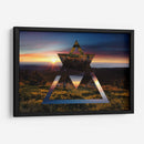 Horizonte triangular | Cuadro decorativo de Canvas Lab