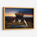 Horizonte triangular | Cuadro decorativo de Canvas Lab