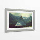 Montaña triangular | Cuadro decorativo de Canvas Lab