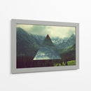 Montaña triangular | Cuadro decorativo de Canvas Lab
