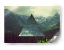 Montaña triangular | Cuadro decorativo de Canvas Lab