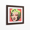 Monroe carmín | Cuadro decorativo de Canvas Lab