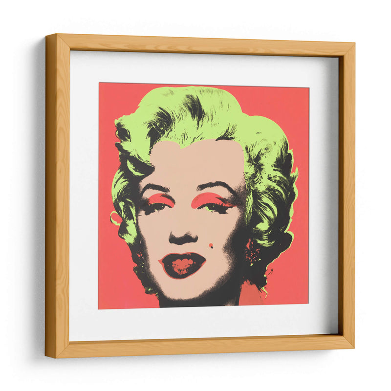 Monroe carmín | Cuadro decorativo de Canvas Lab