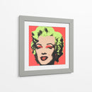 Monroe carmín | Cuadro decorativo de Canvas Lab