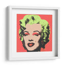 Monroe carmín | Cuadro decorativo de Canvas Lab