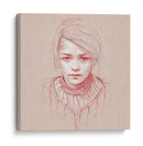 Arya Stark sketch | Cuadro decorativo de Canvas Lab