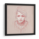 Arya Stark sketch | Cuadro decorativo de Canvas Lab