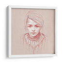 Arya Stark sketch | Cuadro decorativo de Canvas Lab