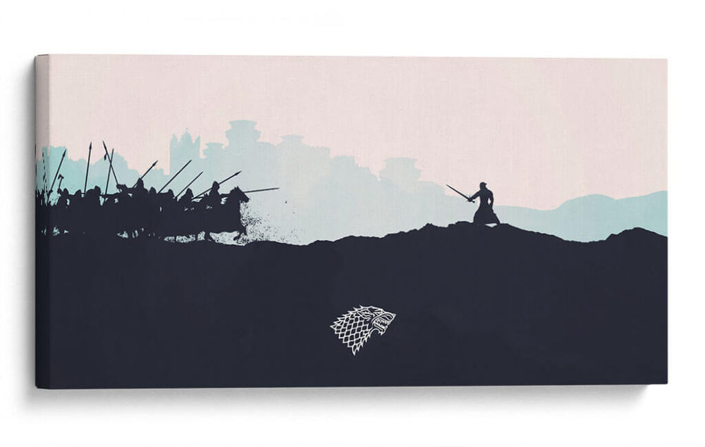 Batalla épica | Cuadro decorativo de Canvas Lab