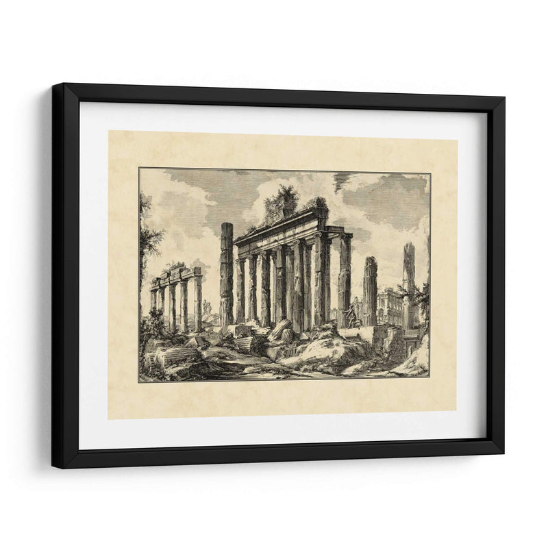 Ruinas Romanas Vintage I - Giovanni Piranesi | Cuadro decorativo de Canvas Lab