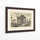 Ruinas Romanas Vintage I - Giovanni Piranesi | Cuadro decorativo de Canvas Lab
