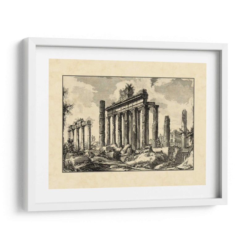 Ruinas Romanas Vintage I - Giovanni Piranesi | Cuadro decorativo de Canvas Lab