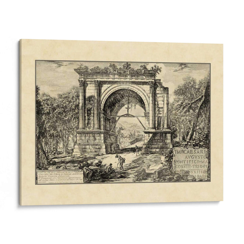 Ruinas Romanas Vintage Ii - Giovanni Piranesi | Cuadro decorativo de Canvas Lab