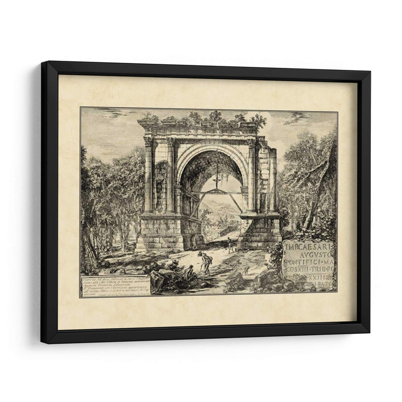 Ruinas Romanas Vintage Ii - Giovanni Piranesi | Cuadro decorativo de Canvas Lab