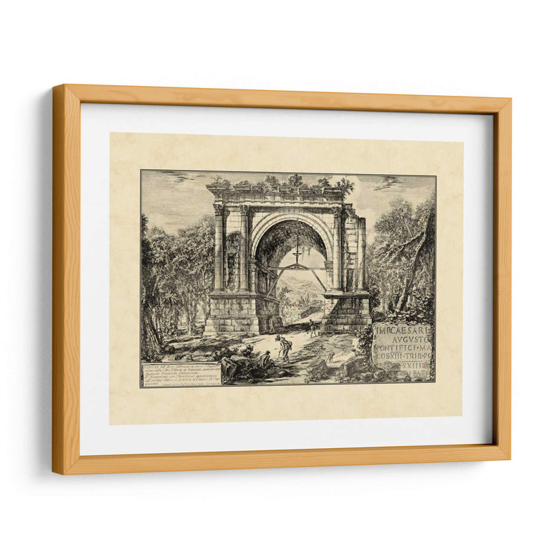 Ruinas Romanas Vintage Ii - Giovanni Piranesi | Cuadro decorativo de Canvas Lab