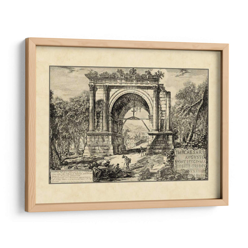 Ruinas Romanas Vintage Ii - Giovanni Piranesi | Cuadro decorativo de Canvas Lab