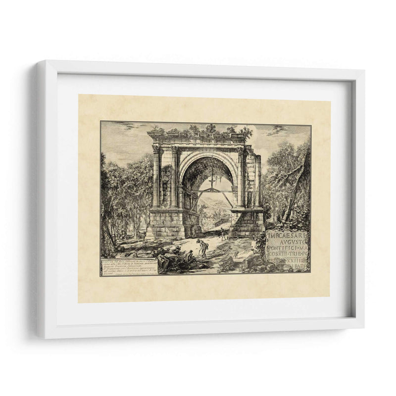 Ruinas Romanas Vintage Ii - Giovanni Piranesi | Cuadro decorativo de Canvas Lab