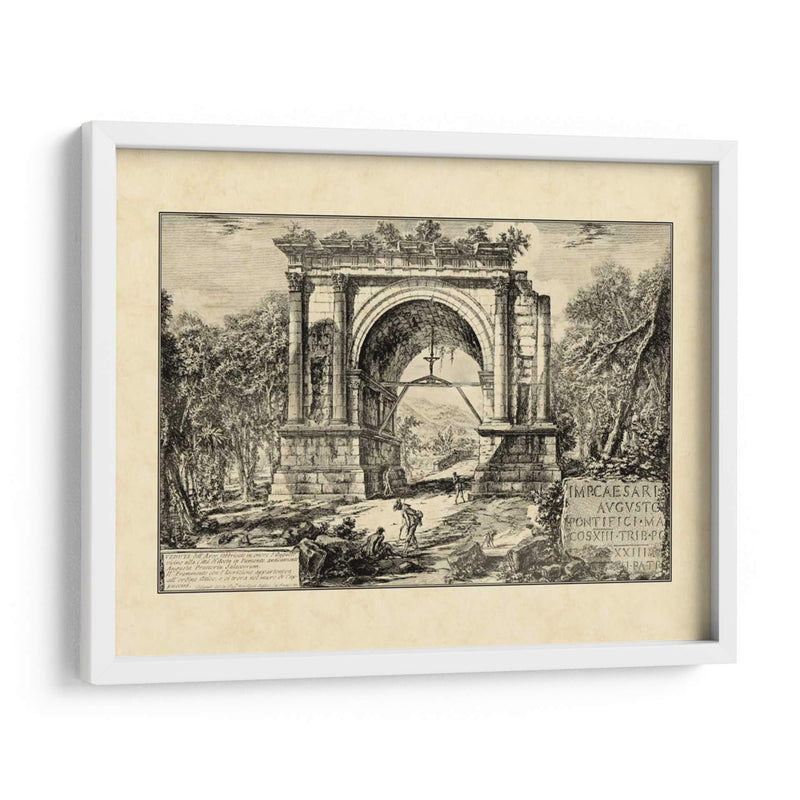 Ruinas Romanas Vintage Ii - Giovanni Piranesi | Cuadro decorativo de Canvas Lab