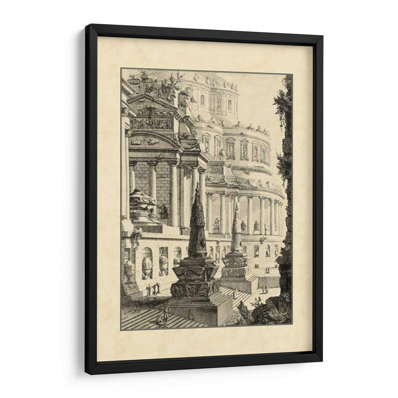 Ruinas Romanas Vintage Iii - Giovanni Piranesi | Cuadro decorativo de Canvas Lab