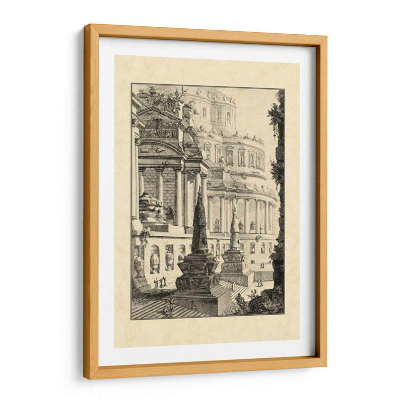 Ruinas Romanas Vintage Iii - Giovanni Piranesi | Cuadro decorativo de Canvas Lab