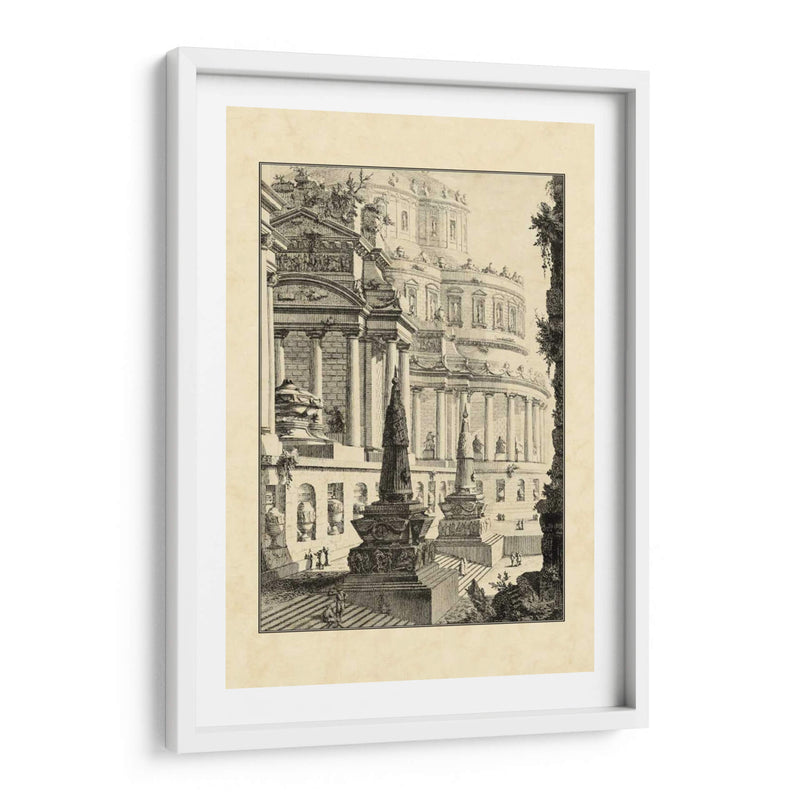 Ruinas Romanas Vintage Iii - Giovanni Piranesi | Cuadro decorativo de Canvas Lab