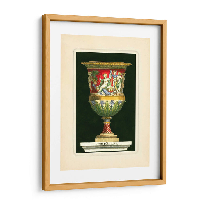 Jarrón Con Querubines - S. Thomassin | Cuadro decorativo de Canvas Lab