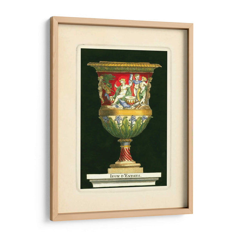 Jarrón Con Querubines - S. Thomassin | Cuadro decorativo de Canvas Lab