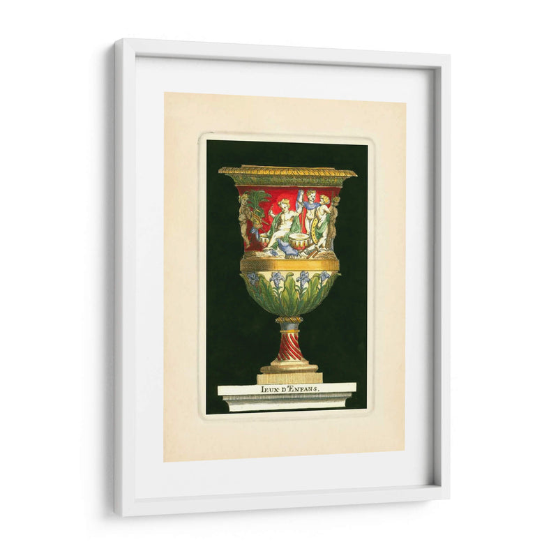 Jarrón Con Querubines - S. Thomassin | Cuadro decorativo de Canvas Lab