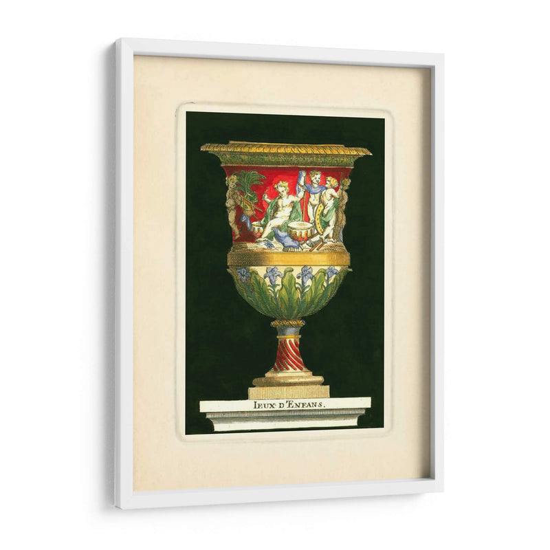 Jarrón Con Querubines - S. Thomassin | Cuadro decorativo de Canvas Lab