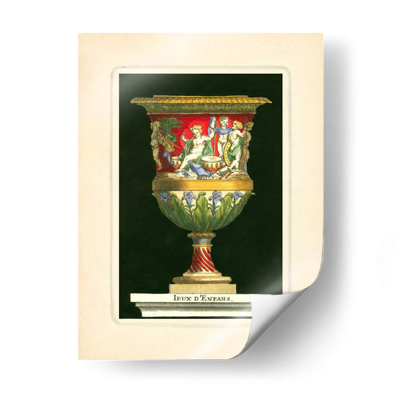 Jarrón Con Querubines - S. Thomassin | Cuadro decorativo de Canvas Lab