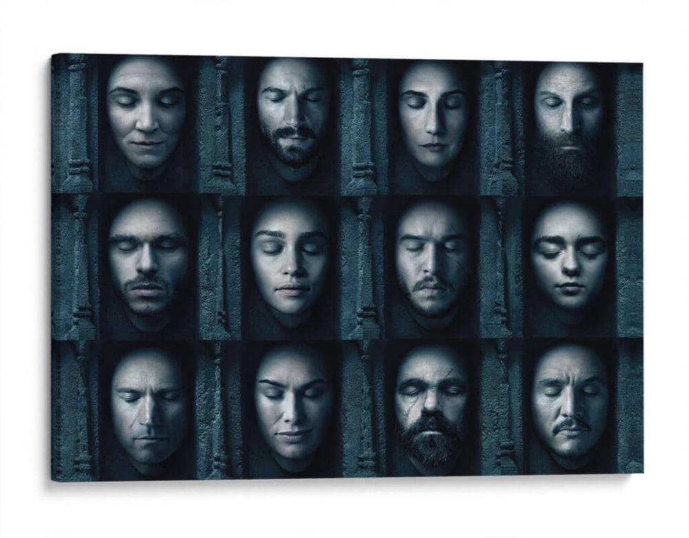 Caras Juego de tronos | Cuadro decorativo de Canvas Lab