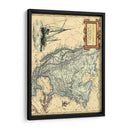 Mapa De América Del Norte - Vision Studio | Cuadro decorativo de Canvas Lab