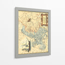 Mapa De Europa - Vision Studio | Cuadro decorativo de Canvas Lab