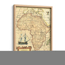 Mapa De África - Vision Studio | Cuadro decorativo de Canvas Lab