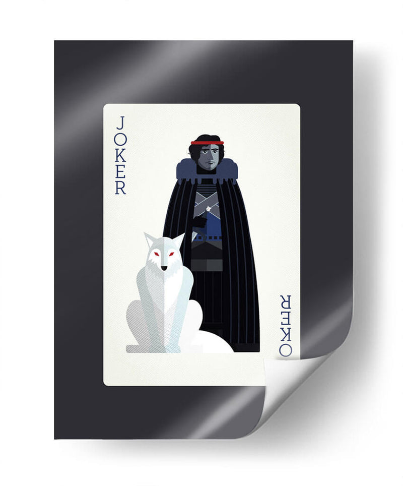 Carta de Jon Snow | Cuadro decorativo de Canvas Lab