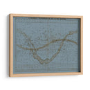 Planisferio Celestial - W.G. Evans | Cuadro decorativo de Canvas Lab