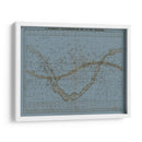 Planisferio Celestial - W.G. Evans | Cuadro decorativo de Canvas Lab