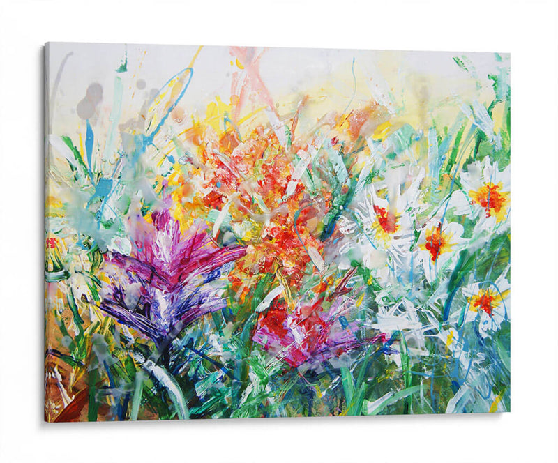 Jardín de pinceladas | Cuadro decorativo de Canvas Lab